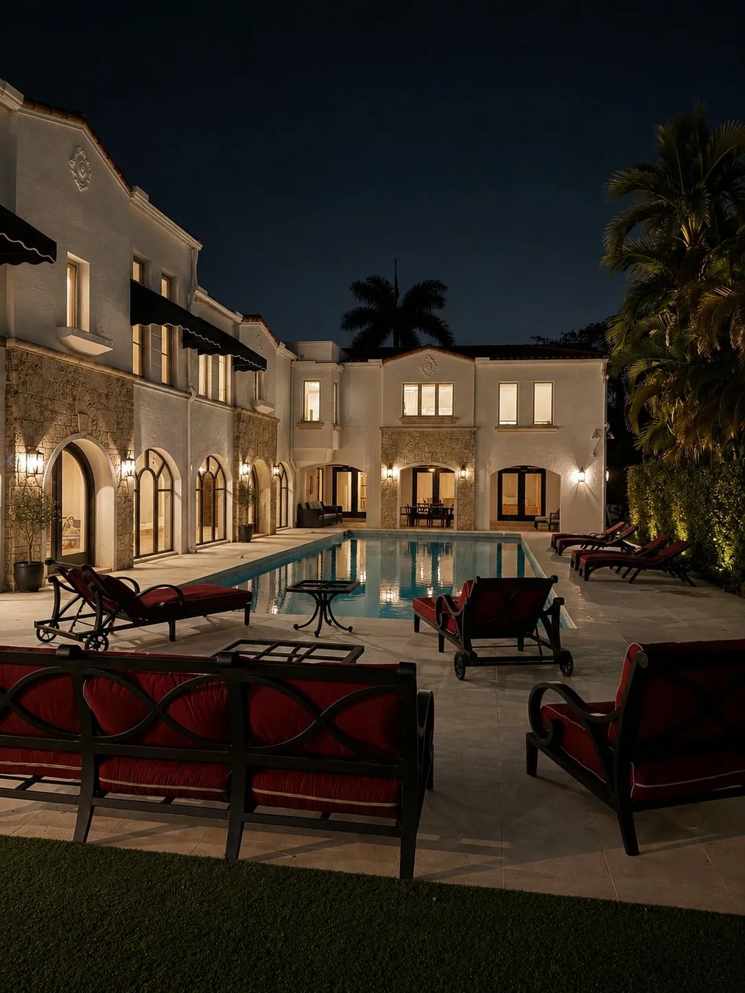 Villa Coral Gables — A Mediterranean estate built around its own courtyard.